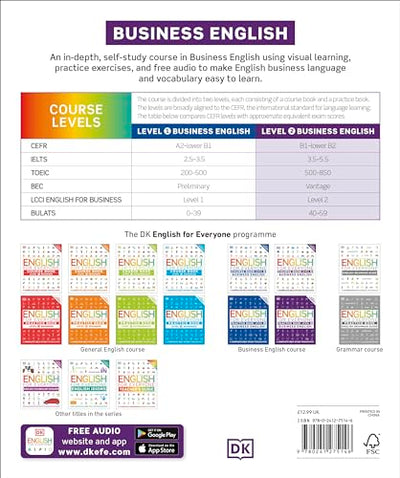 English for Everyone Business English Level 2 Course Book: A Visual Self Study Guide to English for the Workplace