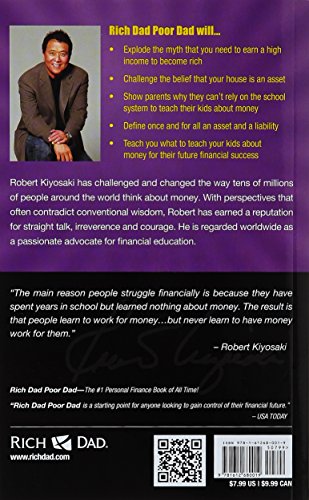 Rich Dad Poor Dad: What The Rich Teach Their Kids About Money That the Poor and Middle Class Do Not!
