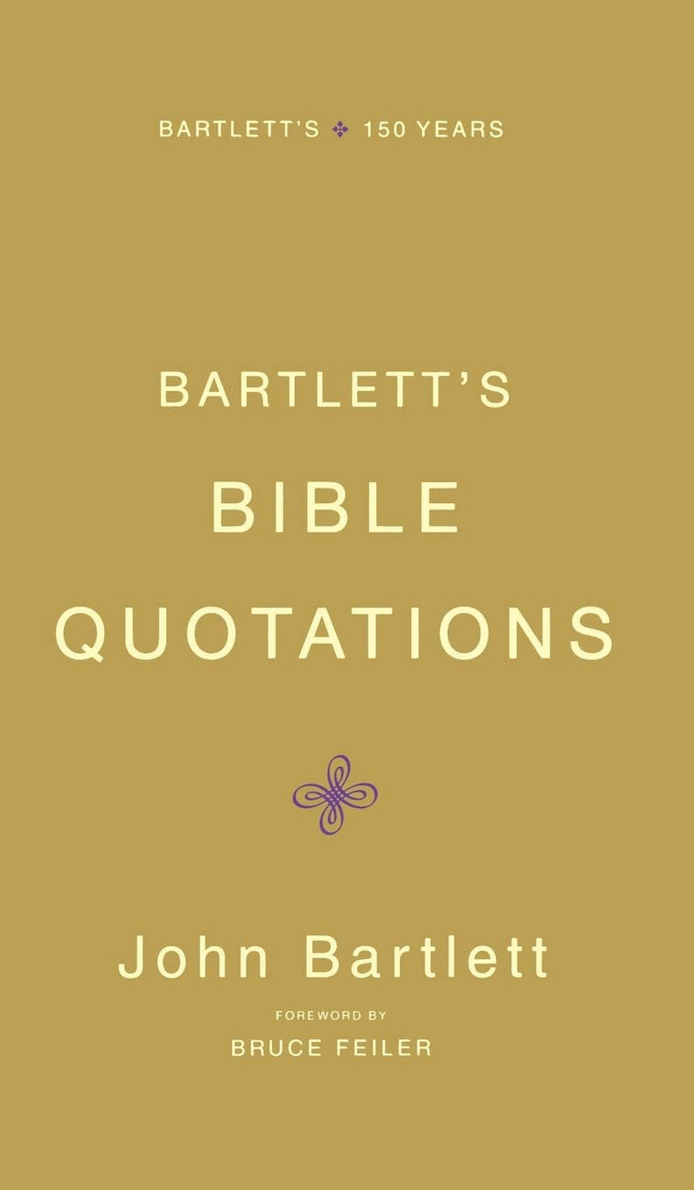 Bartlett's Bible Quotations