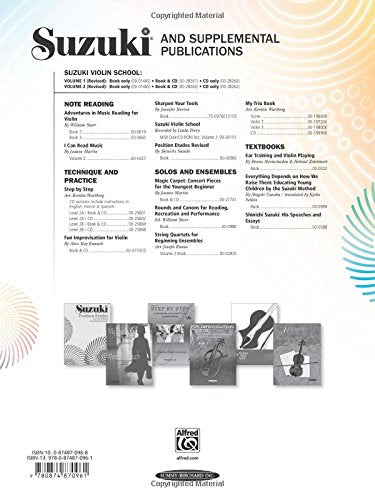 Position Etudes: Violin (Suzuki Violin School)
