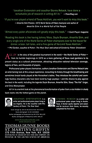 All In: The (Almost) Entirely True Story of the World Series of Poker