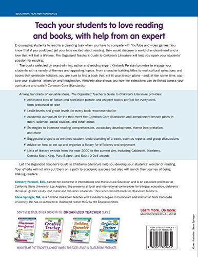 The Organized Teacher's Guide to Children's Literature