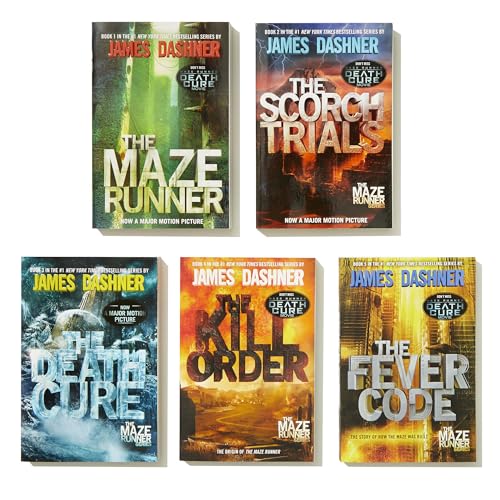 The Maze Runner Series Complete Collection Boxed Set (5-Book) — back cover