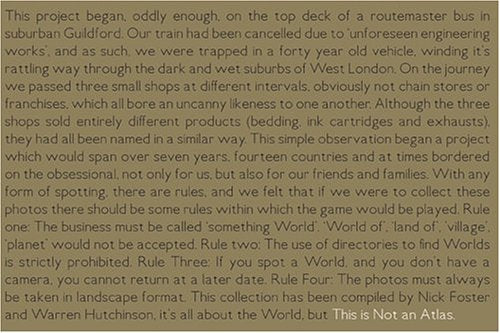 This Is Not An Atlas