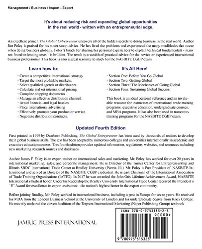 Global Entrepreneur: Taking Your Business International (4th Edition)