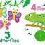 Jungle Counting - Silicone Touch and Feel Board Book - Sensory Board Book (Touch & Feel Sensory Board Books for Baby & Toddler Time)