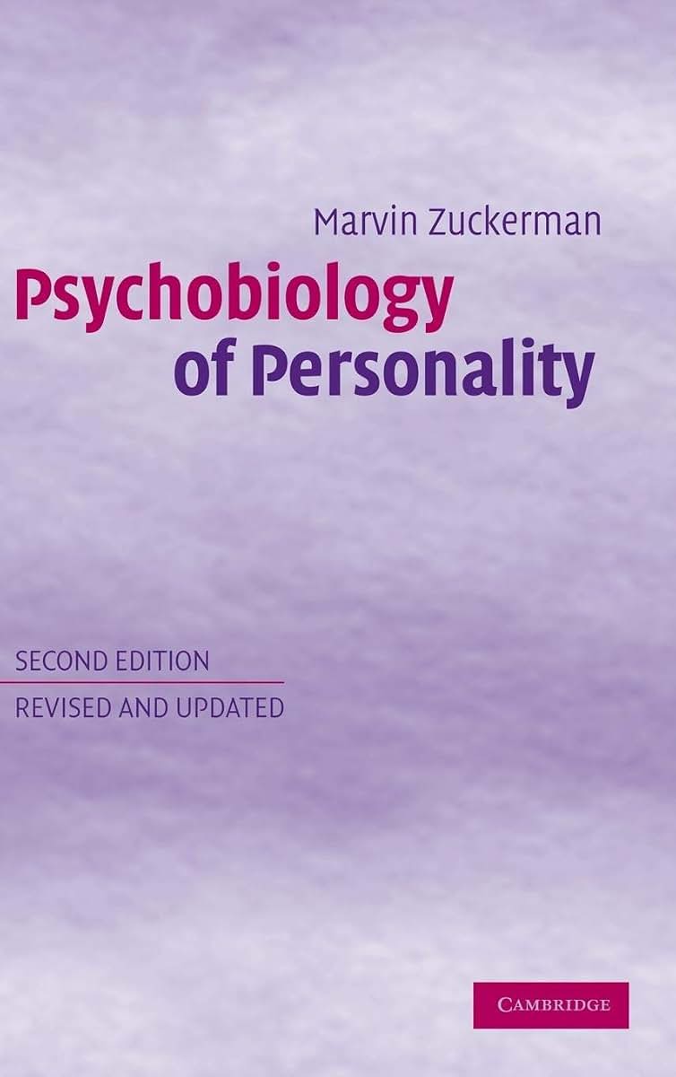 Psychobiology of Personality (Problems in the Behavioural Sciences S)