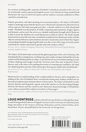 The Subject of Elizabeth: Authority, Gender, and Representation