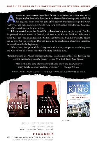With Child: A Novel (A Kate Martinelli Mystery, 3)