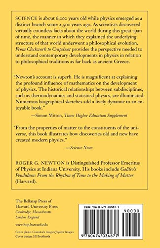 From Clockwork to Crapshoot: A History of Physics
