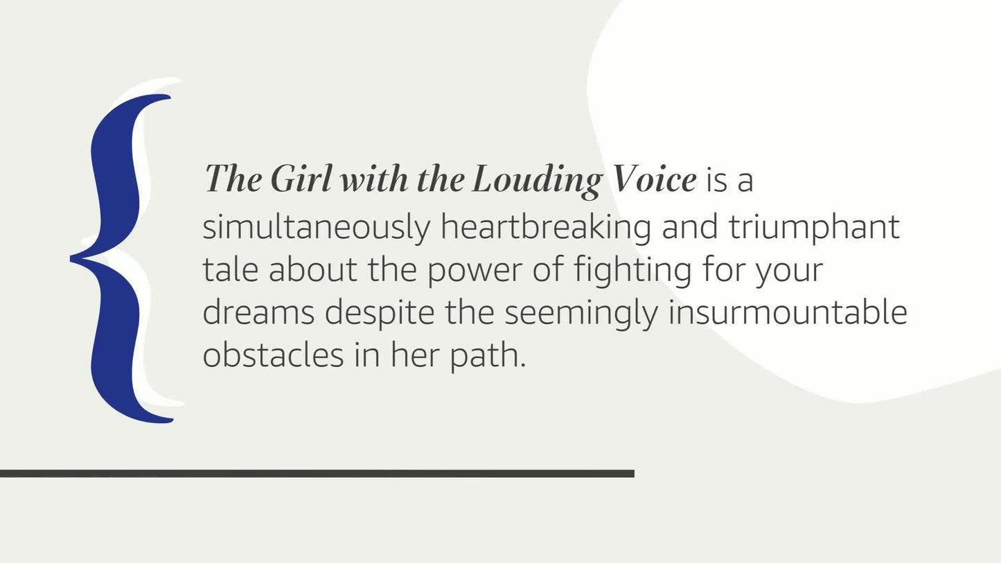 The Girl with the Louding Voice: A Read with Jenna Pick: A Novel