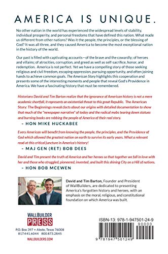 The American Story: The Beginnings by David Barton