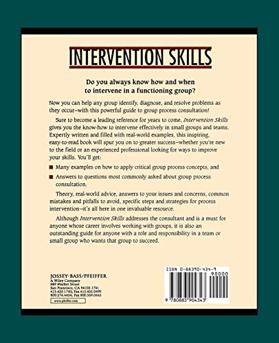 Intervention Skills: Process Consultation for Small Groups and Teams