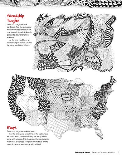 Zentangle Basics, Expanded Workbook Edition: A Creative Art Form Where All You Need is Paper, Pencil, & Pen (Design Originals) 25 Original Tangles, Practice Exercises, and Techniques for Beginners