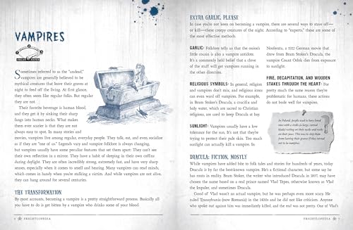 Frightlopedia: An Encyclopedia of Everything Scary, Creepy, and Spine-Chilling, from Arachnids to Zombies