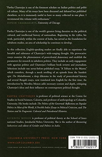 Empire and Nation: Selected Essays