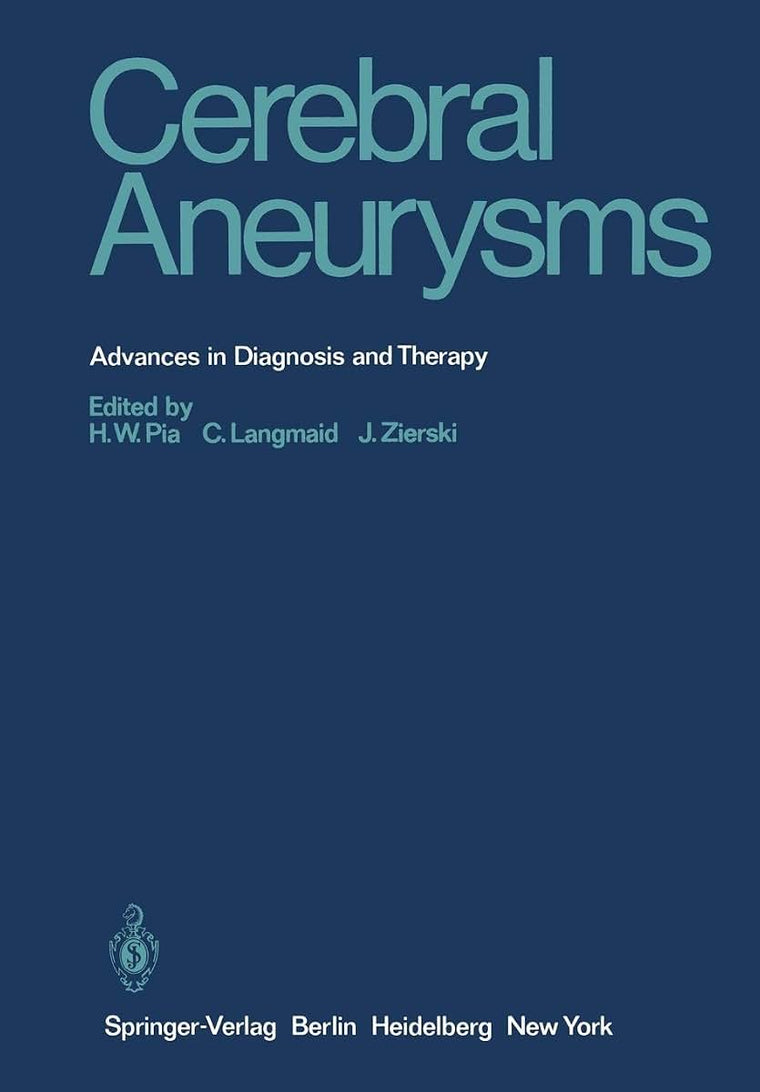 Cerebral Aneurysms: Advances in Diagnosis and Therapy