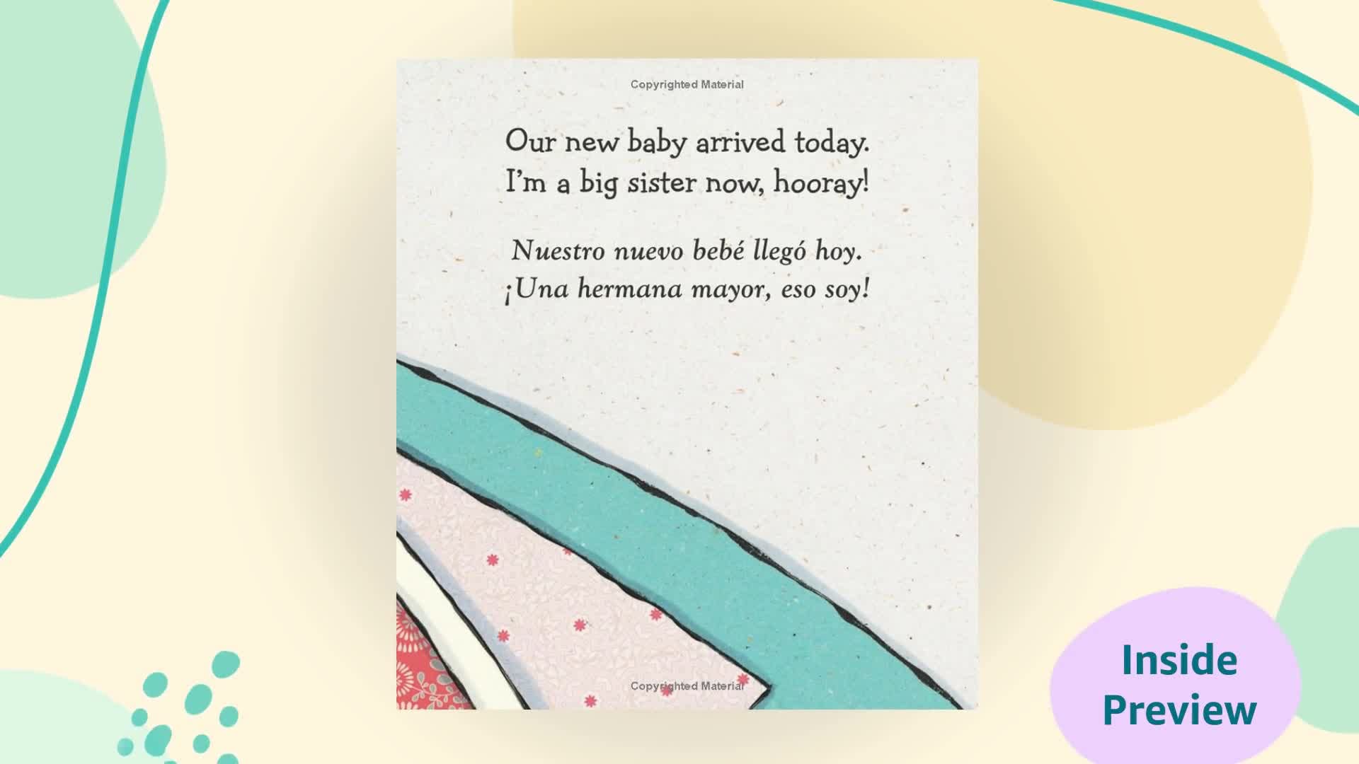 I Am a Big Sister! / Soy una hermana mayor! (Scholastic Bilingual) (Caroline Jayne Church) (Spanish Edition)