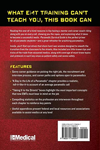 Paramedic Survival Guide — back cover
