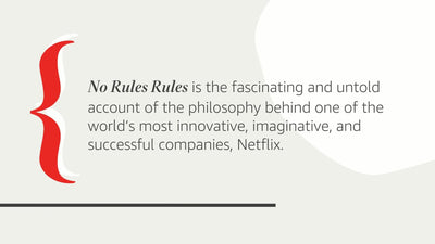 No Rules Rules: Netflix and the Culture of Reinvention