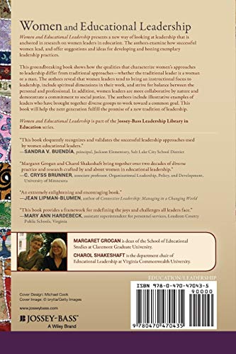 Women and Educational Leadership — back cover