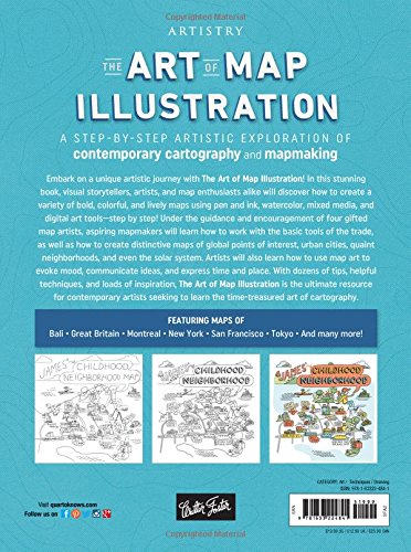 The Art of Map Illustration: A Step-by-Step Artistic Exploration