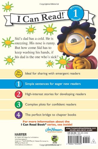 Sid the Science Kid: The Trouble with Germs (I Can Read. Level 1)