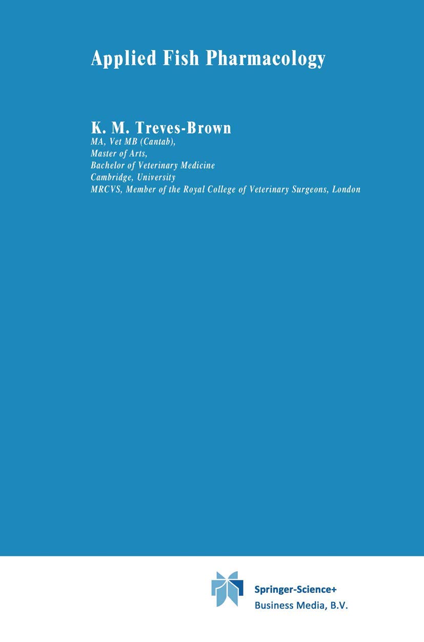 Applied Fish Pharmacology (Aquaculture Series, 3)