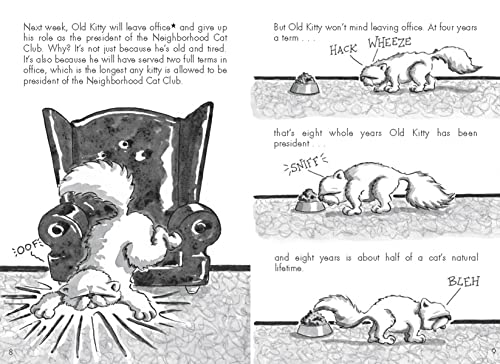 Bad Kitty for President (classic black-and-white edition)