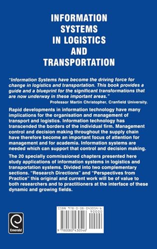 Information Systems in Logistics and Transportation
