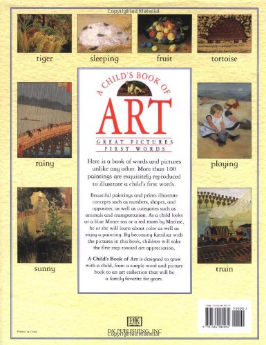 A Childs Book of Art: Great Pictures - First Words
