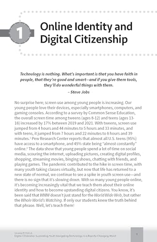 15-Minute Focus: Digital Citizenship: Supporting Youth Navigating Technology in a Rapidly Changing World