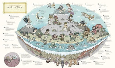 Myth Atlas: Maps and Monsters, Heroes and Gods from Twelve Mythological Worlds (Blueprint Editions)