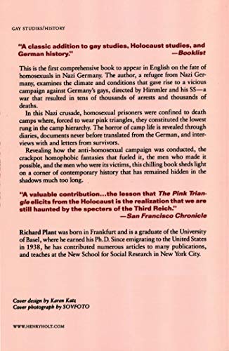 The Pink Triangle by Richard Plant