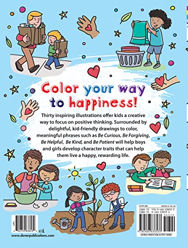 Be Your Own Kind of Awesome! Coloring Book (Dover Kids Coloring Books)