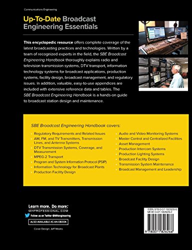 The SBE Broadcast Engineering Handbook: A Hands-on Guide to Station Design and Maintenance