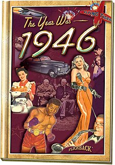 "The Year Was 1946" Mini Book Great Birthday, Anniversary Gift Hardcover - 2010