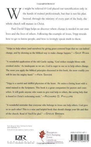 Instruments in the Redeemer's Hands: People in Need of Change Helping People in Need of Change (Resources for Changing Lives) — back cover
