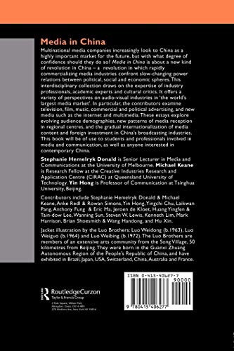 Media in China: Consumption, Content and Crisis