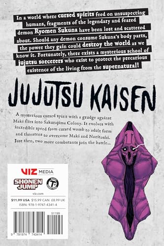 Jujutsu Kaisen, Vol. 22 — back cover