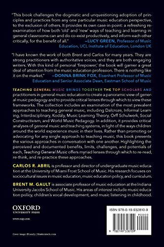 Teaching General Music: Approaches, Issues, and Viewpoints
