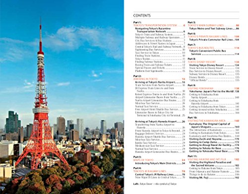Getting Around Tokyo Pocket Atlas and Transportation Guide: Includes Yokohama, Kamakura, Yokota, Yokosuka, Hakone and MT Fuji