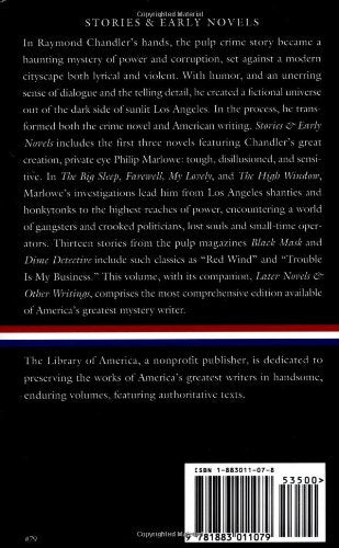 Raymond Chandler: Stories and Early Novels: Pulp Stories / T