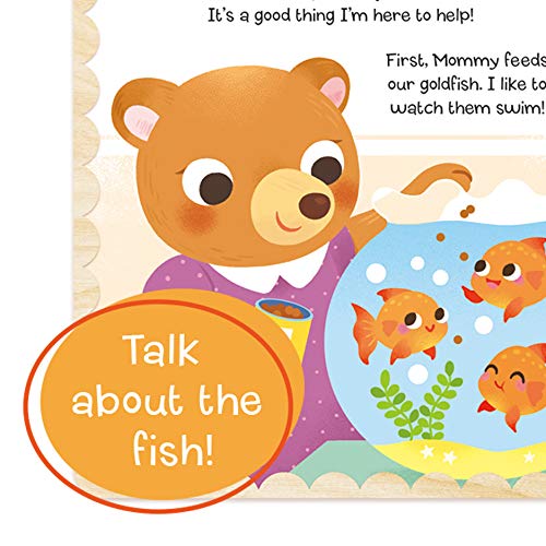Mommy's Big Helper Touch & Feel Board Book, Ages 1-5