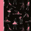 Composition Notebook: Dance Ballet Black and Pink College Ruled Lined Pages Book (7.44 x 9.69)