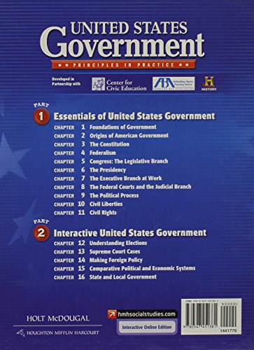 United States Government: Principles in Practice