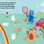 Five Unique Unicorns - Silicone Touch and Feel Board Book - Counting