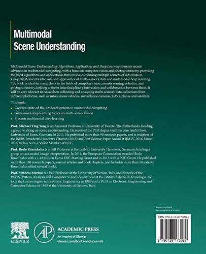 Multimodal Scene Understanding: Algorithms, Applications and Deep Learning