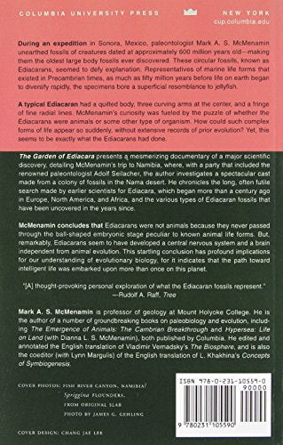 The Garden of Ediacara — back cover