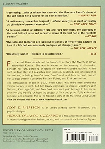 Infinite Variety: The Life and Legend of the Marchesa Casati (Definitive Edition)
